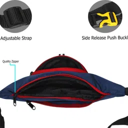 prikli real spider blue fanny pack chest bag Waist Bag for Men Women, Stylish Chest, Fanny Pouch, Belt Sport Bag Waist Bag-image-39