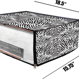 JMT Printer Cover For HP Smart Tank 589 All in One Printer (Zebra Print) Printer Cover image 2