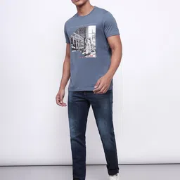 Lee Graphic Printed Slim Fit Cotton T-shirt-picture-13