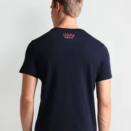 U.S. Polo Assn. Denim Co. Typography Printed Slim Fit Cotton T-shirt image 5
