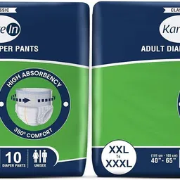 karein Classic Adult Diapers Pants, XXL-XXXL, Waist Size 101-165 Cm (40"-65"), Unisex Adult Diapers - XXL - XXXL-picture-27