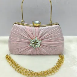 vistova Casual, Formal, Party Pink Clutch image 2