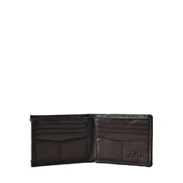 Eske Men Textured Leather RFID Water Resistant Two Fold Wallet image 5