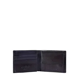 Eske Men Textured Leather RFID Water Resistant Two Fold Wallet image 5