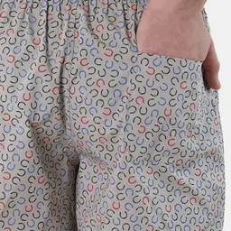 U.S. Polo Assn. Men Pack Of 2 Conversational Printed Pure Cotton Boxers 22596642-2 image 5