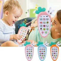 mayne Rabbit Phone Smart Phone Cordless Feature Mobile Phone Toys for Kids image 5