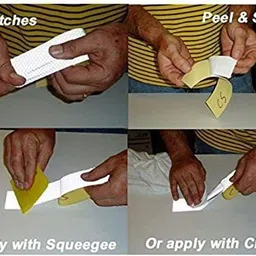 autovision Imported Reflective Conspicuity Tape, 1 inch (1 Meter Each) (White, Red, Yellow) 25.4 mm x 3 m White, Red, Yellow Reflective Tape image 5