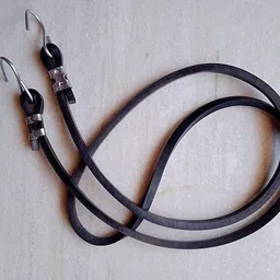 khushi traders long lasting Rope Sides Steel clamp Strong Rope to tie Luggage for Cycle Bike4pc Black-picture-26