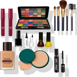 yim~mi Pro Makeup Set – Lipsticks, Eyeshadows, Foundation, Brushes & More-picture-33