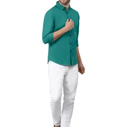 KHUSHI CREATION Long Sleeves Cotton Casual Shirt image 5