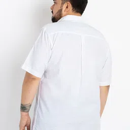 UNSIZED Plus Size Comfort Opaque Twill Weave Cotton Casual Shirt image 5