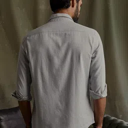 Andamen Premium Cotton Balsa Twill Casual Shirt image 5