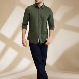 Being Human Men Slim Fit Opaque Casual Shirt image 5