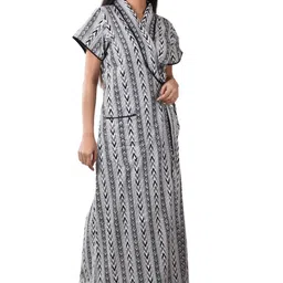 beingbeauty Women Nighty with Robe image 3