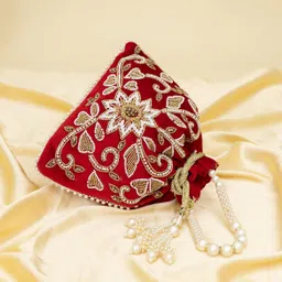 cara Women Red Potli image 3