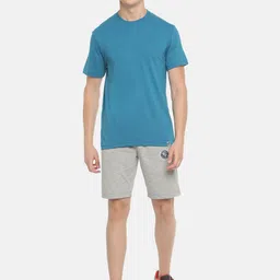 Macroman M-Series Men Solid Round Neck T-shirt image 3