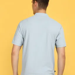 V-Mart Mandarin Collar Short Sleeves Cotton T-shirt image 3