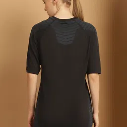 mack jonney VIMAL JONNEY Pack Of 2 Women Solid Round Neck Oversized T-shirt image 5