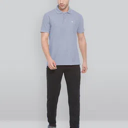 LUX NITRO Pack Of 2 Polo Collar Anti Odour Casual Cotton Blend T-shirts image 5