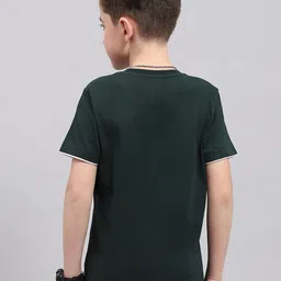 Monte Carlo Boys Typography Printed Pure Cotton T-shirt image 4