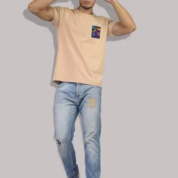 Greylongg Yorksteadd 2076 Pug Fawn Printed T-shirt image 5