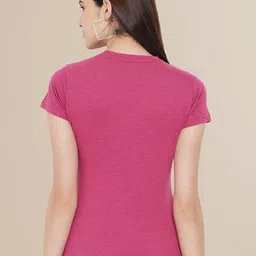 Fabflee Women Pack of 3 Printed Cotton T-shirts image 5