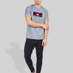 Greylongg Yorksteadd 2076 Men Naruto Graphic Printed Round Neck T-shirt image 5