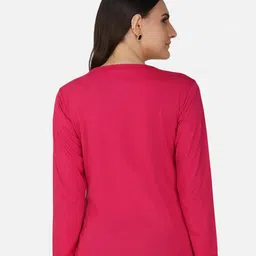 CHOZI Pack Of 2 Graphic Printed Round Neck Cotton T-shirt image 3