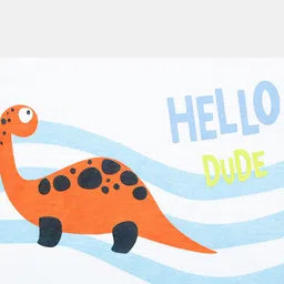 MISS&CHIEF BABY Infants Boys Pack Of 3 Printed Sleeveless Pure Cotton T-shirts image 4