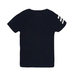 PLUM TREE Boys Pack Of 2 Graphic Printed Pure Cotton T-Shirt image 5