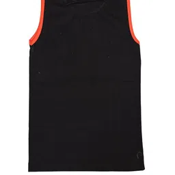 BAESD Boys Pack Of 3 Typography Printed Sleeveless Pure Cotton T-shirt image 3