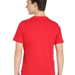 PROTEENS Men Red Cotton Typography Printed T-shirt image 4