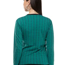 IndiWeaves Set Of 2 Printed Oversized Pure Cotton Casual T-shirt image 5