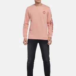 Coolsters by Pantaloons Boys Peach cottonSweatshirt image 2