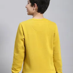 Monte Carlo Boys Typography Printed Cotton Pullover Sweatshirt image 2