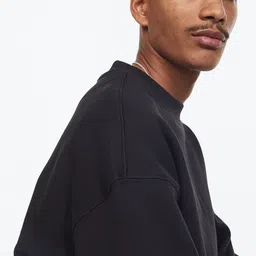 COLOR CAPITAL Drop Shoulder Sleeves Oversized Sweatshirt image 5