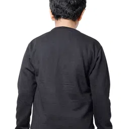 IndiWeaves Boys Pack Of 2 Printed Fleece Pullover Sweatshirt image 4