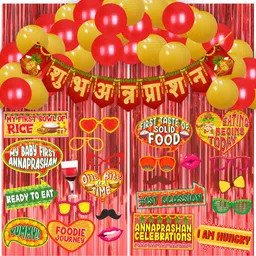 wobbox Annaprashan Props, Annaprashan Banner, Annaprashan Decoration Items(56) Photo Booth Board-picture-16
