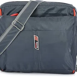 tropsy Grey Men & Women Sling Bag Stylish Cross Body Sling bag for Office, Cash, Business Collection, Travelling image 3