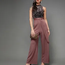 miss chase Embellished Women Jumpsuit image 3
