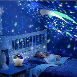 havanish Star Master Dream Colorful LED,360-degree Rotating Projector Night Lamp with USB Night Lamp-picture-30
