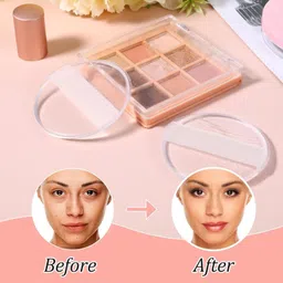 mil9us 1Pc Reusable Powder Puff Soft Face Makeup Silicon Sponge, Foundation Sponges Set image 4