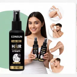 elixoria hair removal spray for men & women. Spray image 3