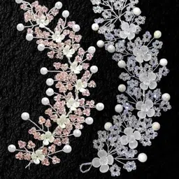 lunox pink_white_tiara Hair Accessory Set-picture-25
