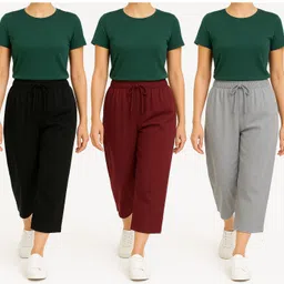 brand flex Women Multicolor Capri-picture-29