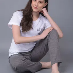 Dollar Missy Printed Pure Cotton Night suit image 2