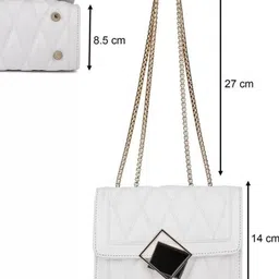patagonia White Women Sling Bag Stylish Fancy Unique Design Sling Bag For Women's/Girls-picture-21