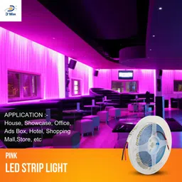 spark world 240 LEDs 5 m Pink Steady Strip Rice Lights image 4