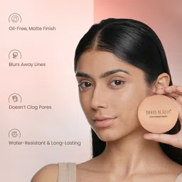 swiss beauty Fine Loose Finish Powder Compact image 5