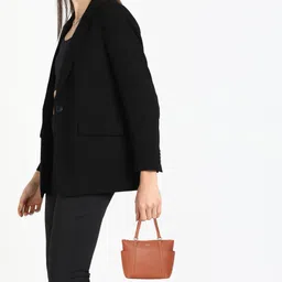 fastrack Women Tan Tote image 2